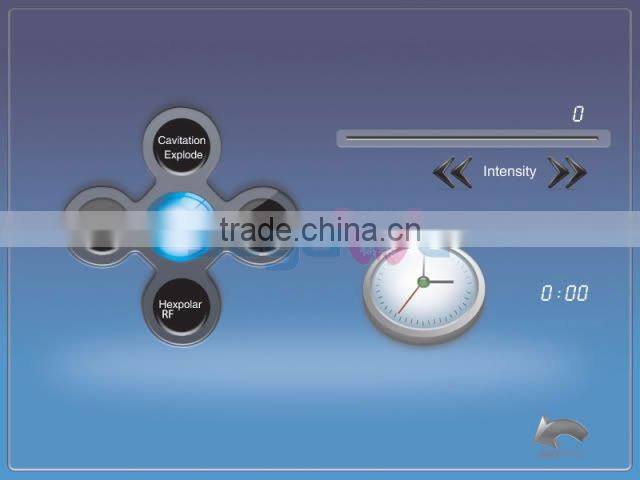 5-1 Ultrasonic Liposuction Cavitation Tripolar Bipolar Radio Frequency Machine