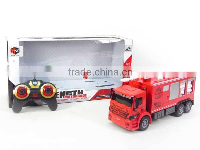 2015 new style 4 way rc fire truck series with light AH025273