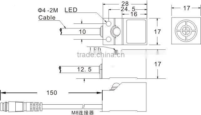 FSN/SN/FSND04/05 Series Common Proximity Sensors, Proximity switch