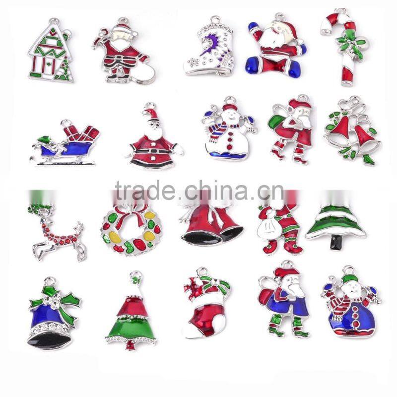 OEM Snow Charms/Christmas Charms/Enamel Findings