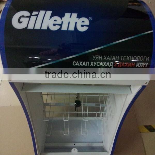 popular vacuum forming ABS plastic drinking showing stand