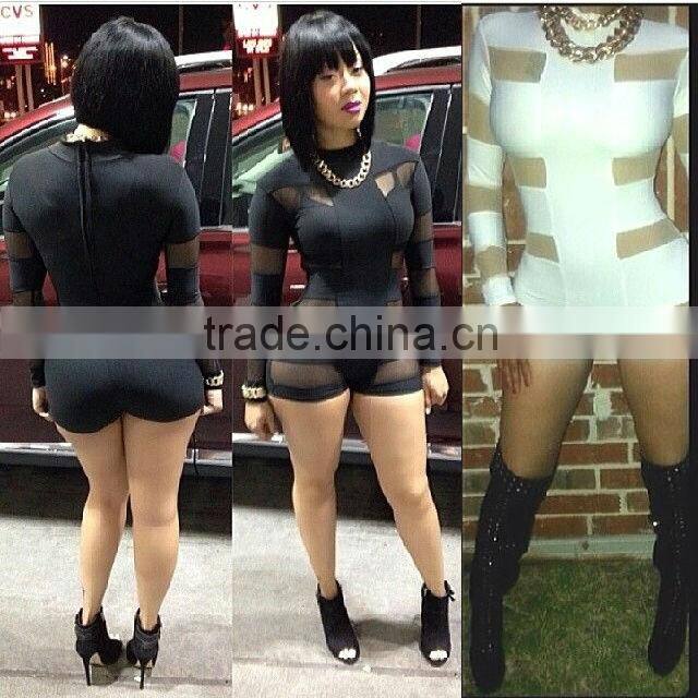 sexy beautiful bandage dress 2014 fetish clothing