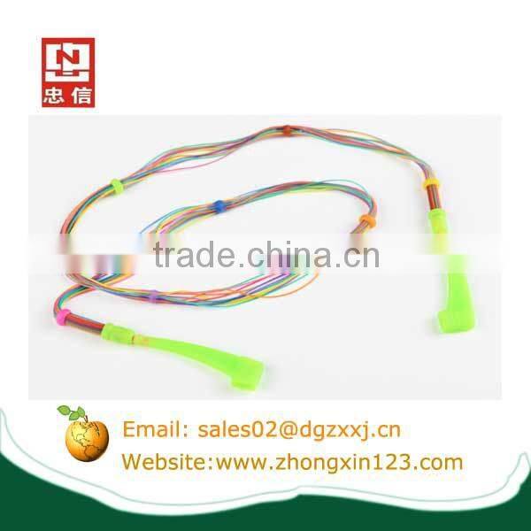 Comfotable eyeglasses silicone ropes