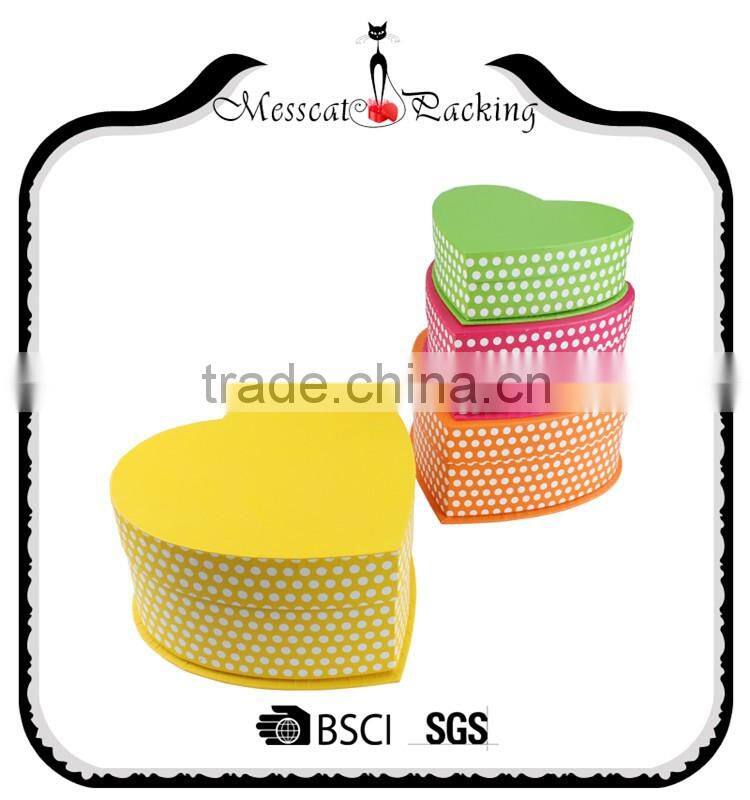Free Sample Custom Handmade Luxury Cheap Biodegradable Heart Shaped Chocolate Gift Box