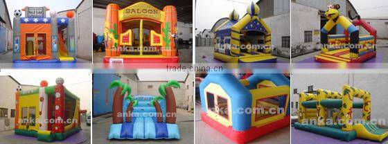 Waterproof inflatable castle bouncer inflatable water slide