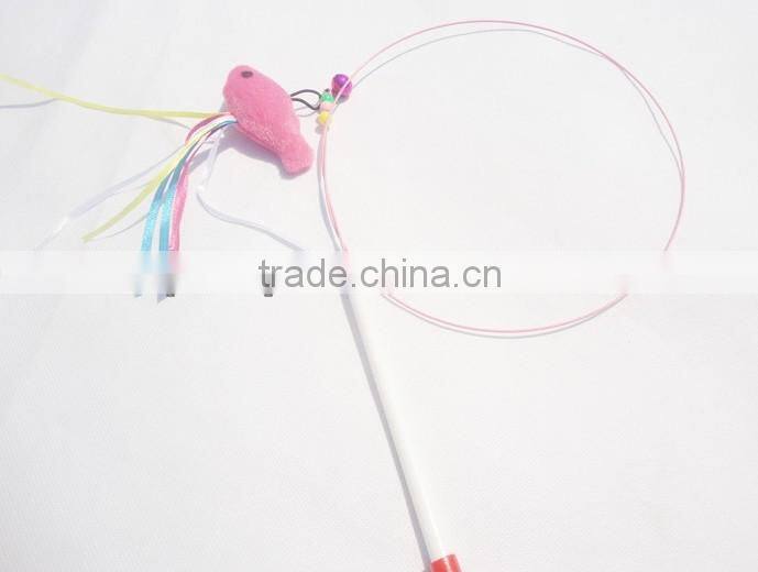 Funny Cat Toy Stick with Catnip