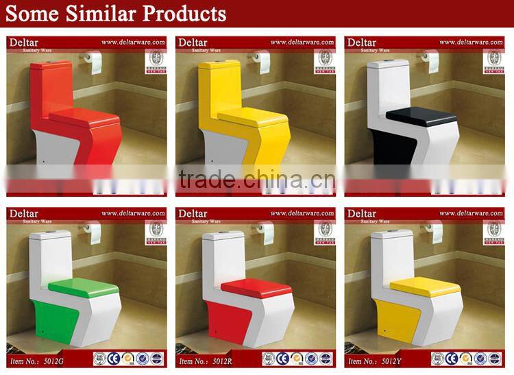 Professional Chaozhou Toilet Factory,Color Toilet Price S-trap 250 300mm,One Piece Toilet WC