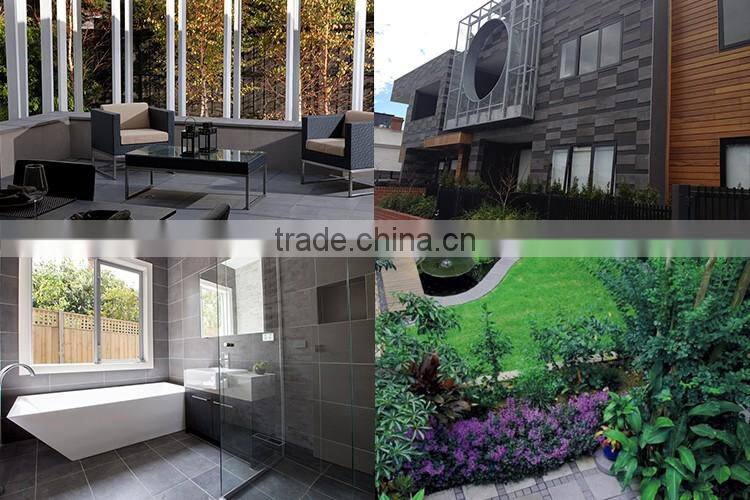 Manufacturer supply high quality polished black basalt tile