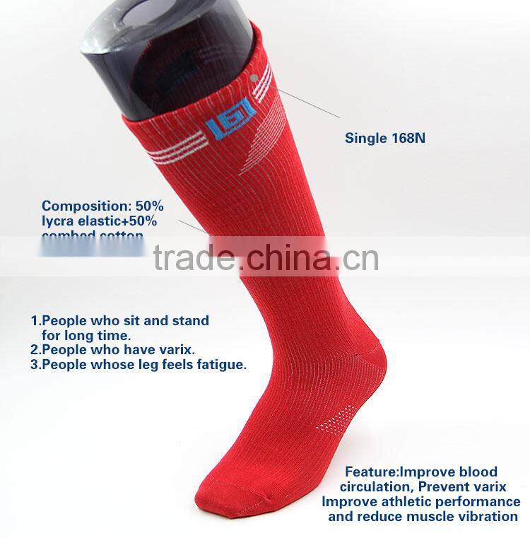 Manufacture Keep Sale Cotton Compression Socks