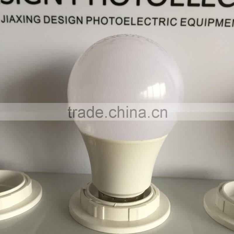 China E27 LED Light Bulb Plastic Cover with Heat Sink Aluminum 10W