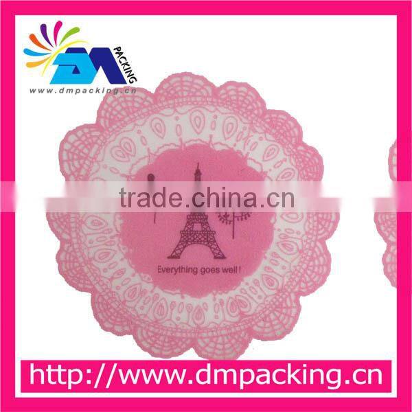 ordinary round paper ticker for decoration