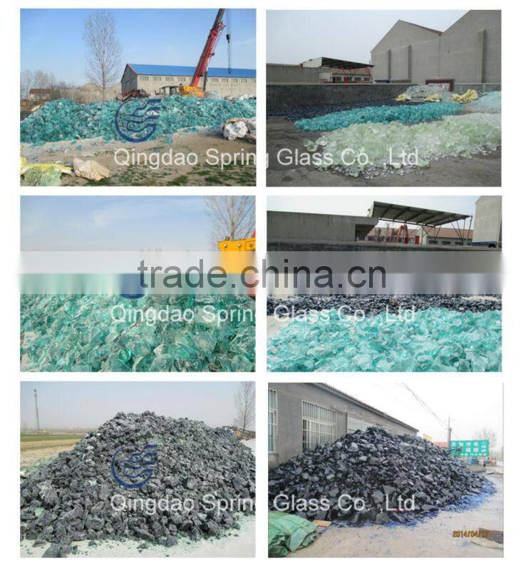 Broken Glass Paving 20-50mm,50-80mm,etc.