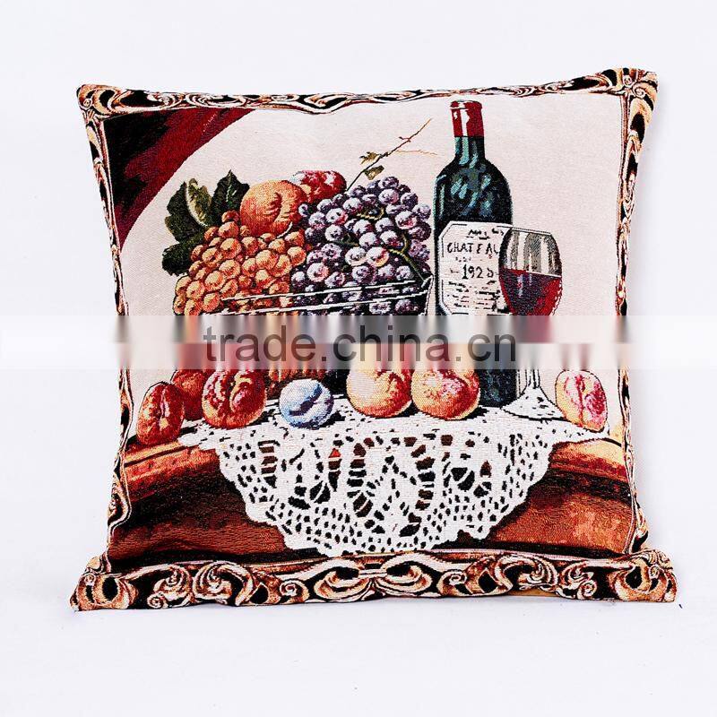 PLUS wholesale wood chair decorative cushion cover