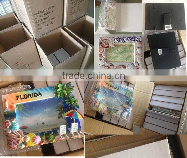 Polyresin Photo Frame With Lizard Decorative