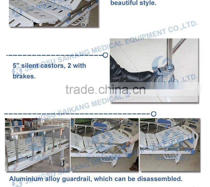 SK047 High Quality Adjustable Manual Bed