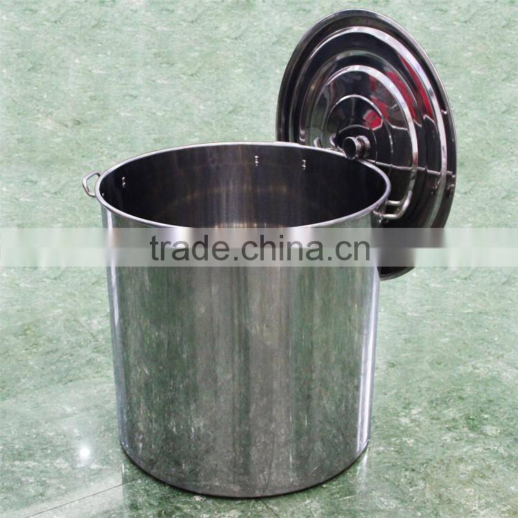 China Products large 555 stainless steel non stick glazed stew pots
