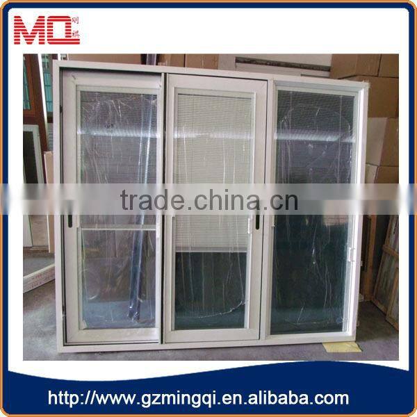 fancy design white pvc lowes interior dutch door/tempered glass door for house