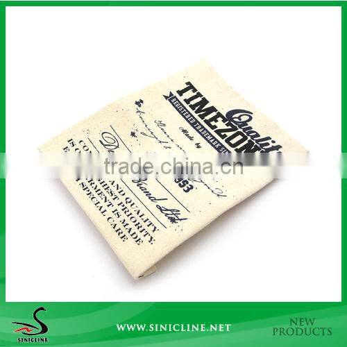 Sinicline China Printed Clothing Label on Cotton Fabric