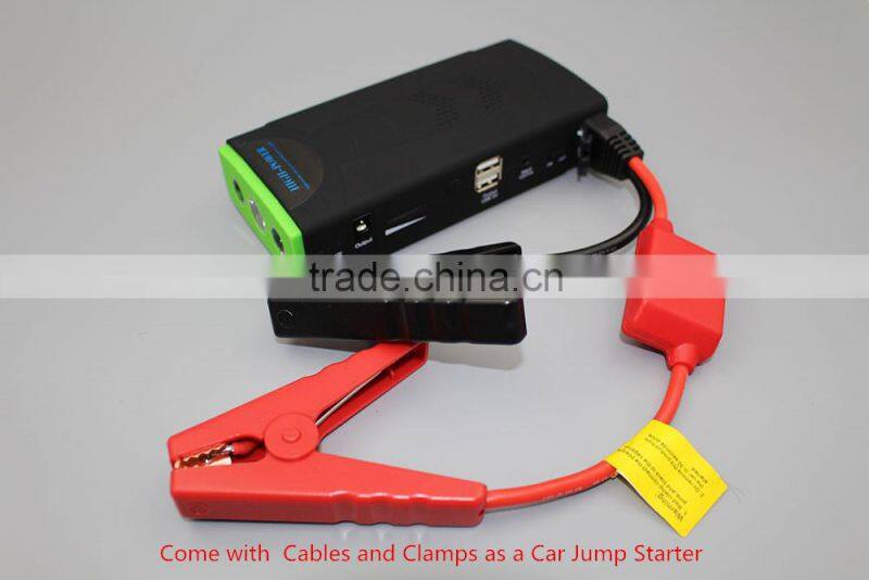 12000mAh Car Jump Starter Mobile Phone Power Bank Emergency Battery Charger
