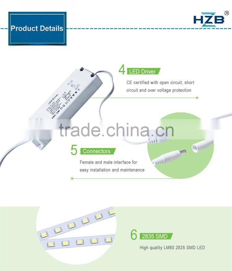 12W LED Surface Panel lighting Wall Ceiling Down Lights Recessed Lamp CE Rohs Trade Assurance