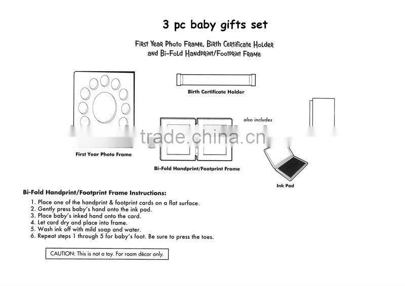 3 pc baby gift set ZD126D