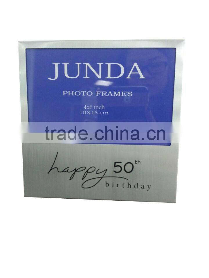 Metal aluminum family picuture frame ZD130F