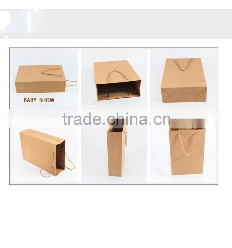 high quality kraft folding paper clothed bag cloth box