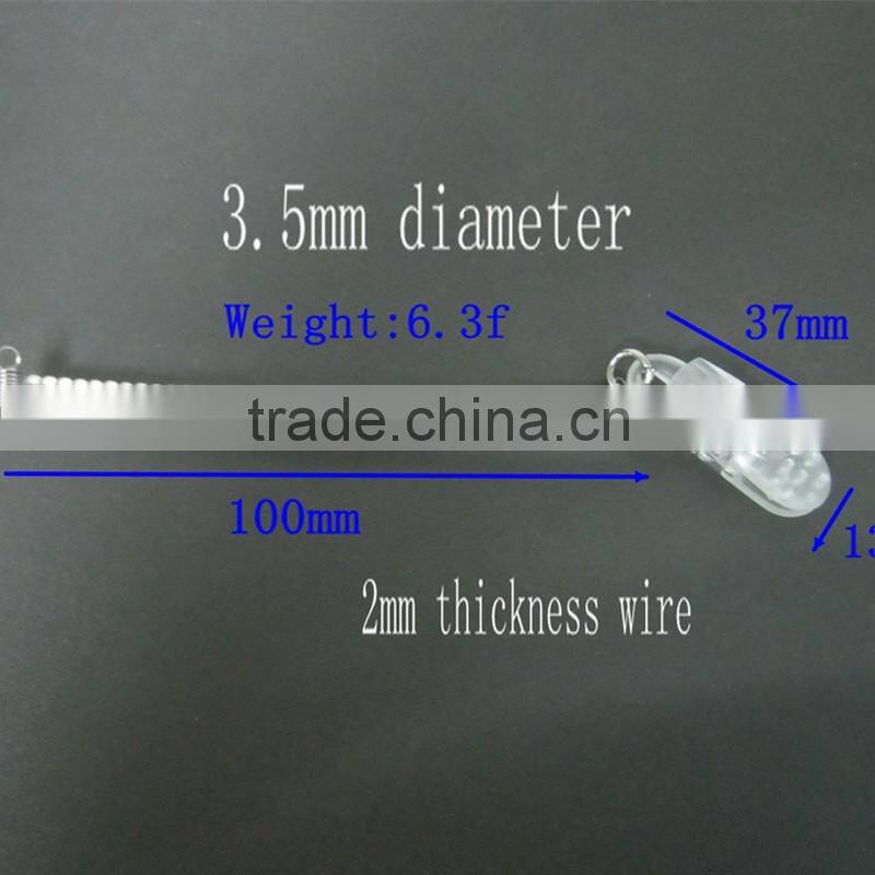 White Plastic Elastic Coiled Spring Lanyard For Wholesale Cheap Factory Price