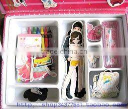Magnetic Dress-up Box DIY Magnetic Toy