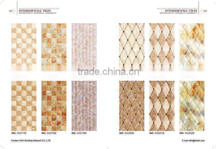 latest building materials 3d wall tiles, marble floor tiles