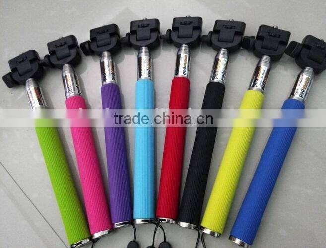 Monopod Selfie Stick with Bluetooth Shutter Release