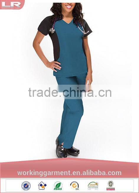 Fashion Basics Women's Flex Set Nurse Hospital Uniform/Medical Scrubs