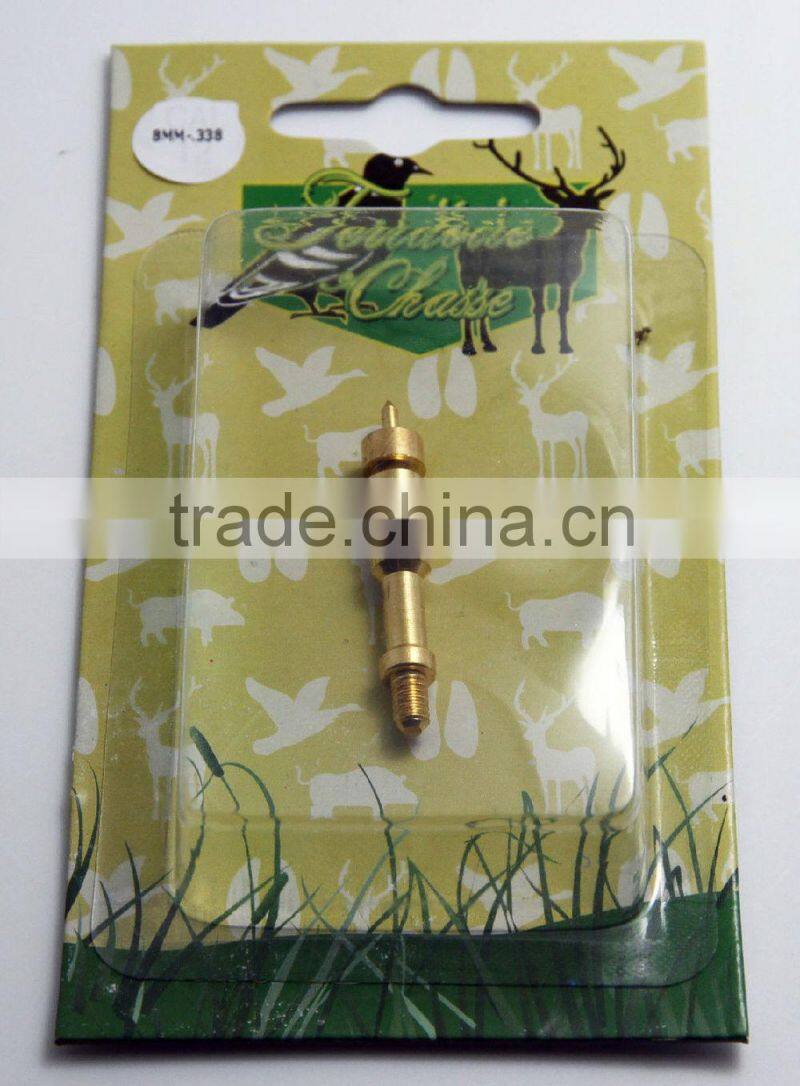 High Quality Brass Loading & Cleaning Jag Tip .22-.50Cal. external thread 8-32 Wholesale