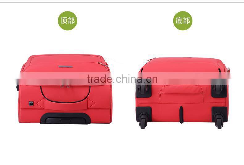 super light polyester luggage set