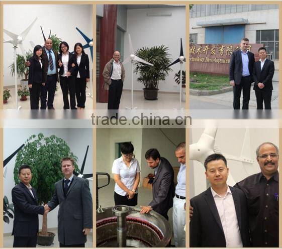 100w 200w vertical axis wind turbine generator kit hot sale