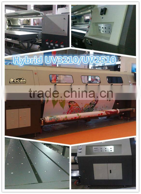 Docan uv inkjet digital closet door &leather printer(any flat material)