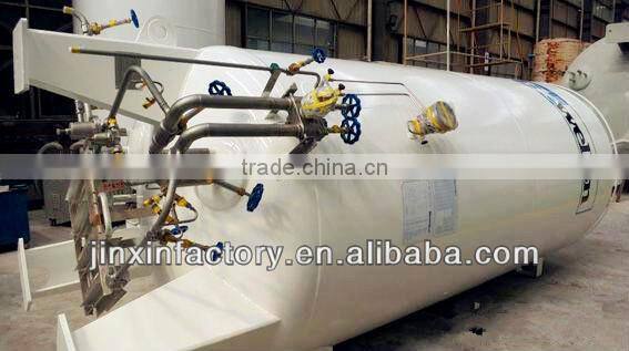 Cryogenic liquid CO2 storage tank
