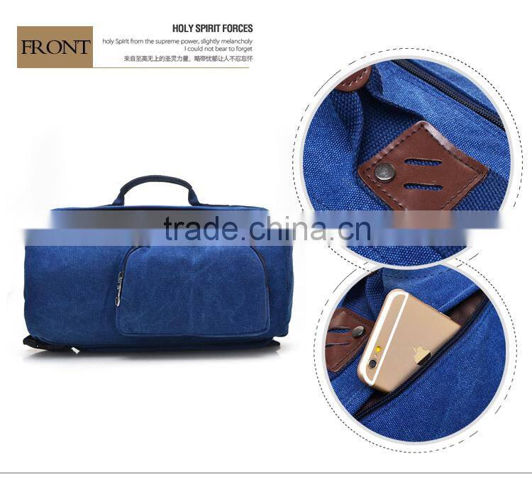 wholesale canvas backpack new fashion stylish sport bucket backpacks