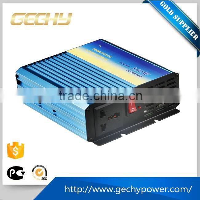 HYM-500W DC12V to AC 230V modified sine wave car power inverter with usb port