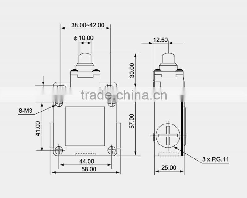 limit switch for eot crane TSA CSA XCK M 001