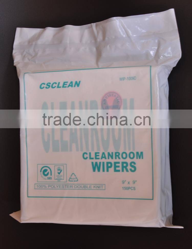 1009D Cleanroom Wiper 8.5''X8.5'' Polyester Cleanroom Wiper