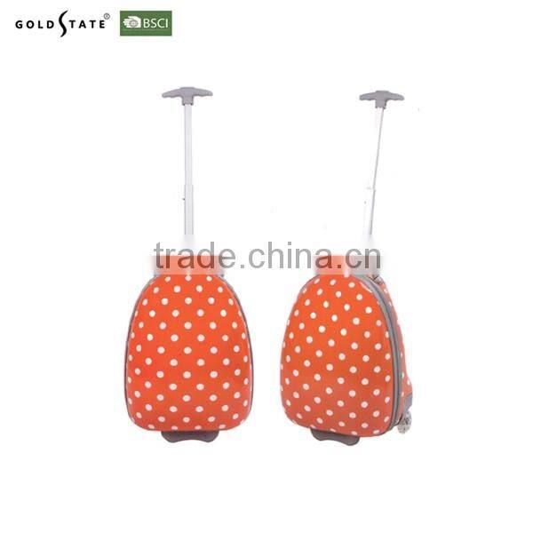 Beetles patern dot child mini ABS/PC EVA luggage suitcase for school