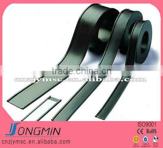 C profile label holder rubber magnetic strip
