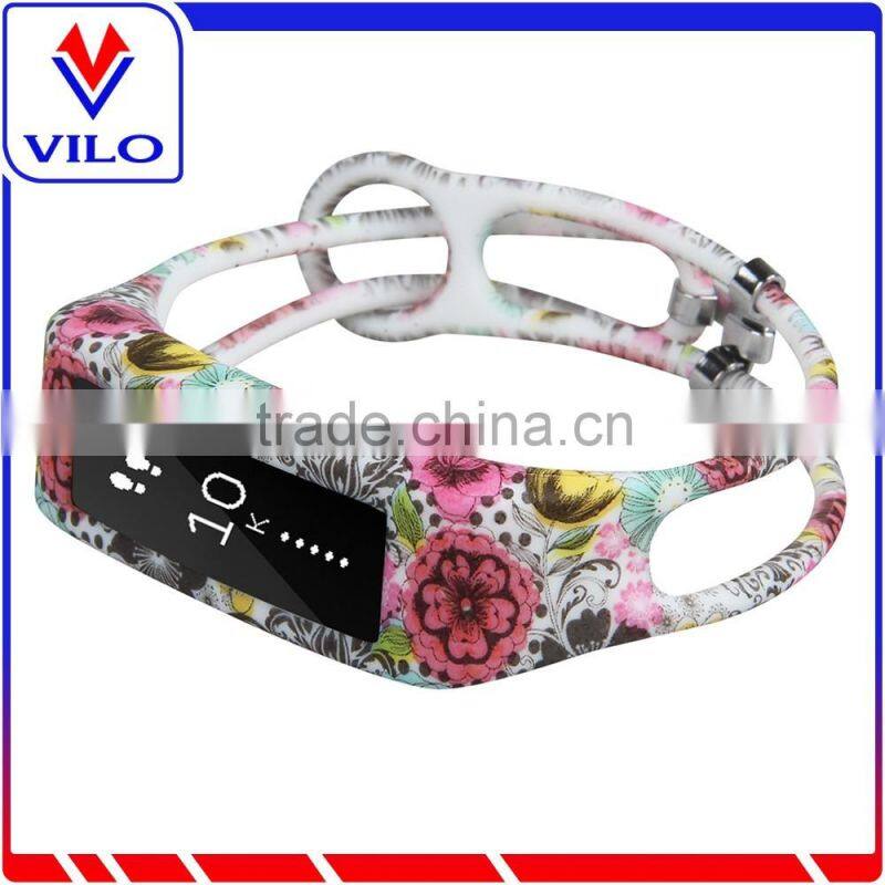 OEM Pattern Rubber Replacement Watch Band Wrist Strap For Fitbit Alta Smart Watch Fitness Strap Accessory