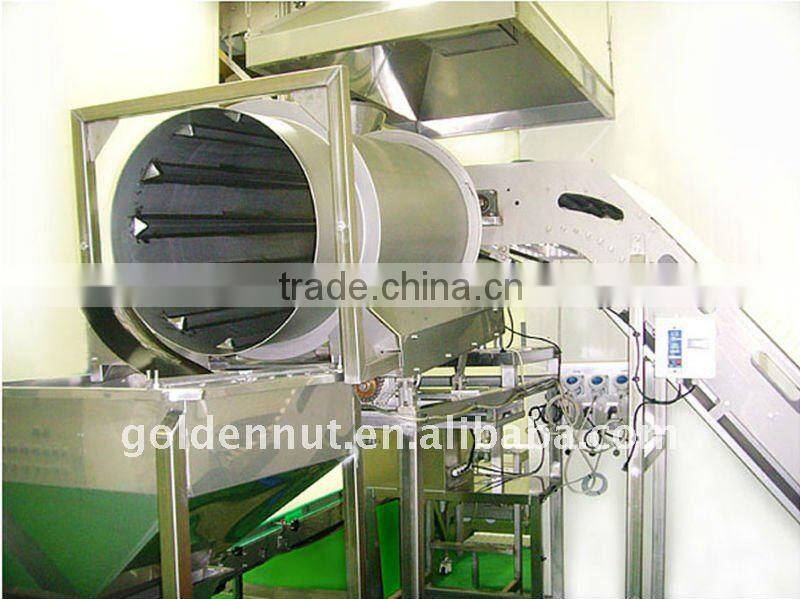 Continuous flavor treatment machine