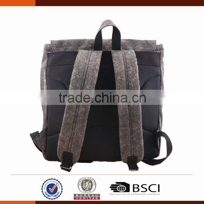 Black Rucksack Fashion korean style backpack