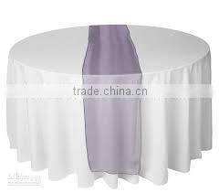 Organza Table Runner for Wedding or Banquet Decoration
