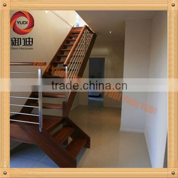 exterior stainless steel corridor staircase handrail design