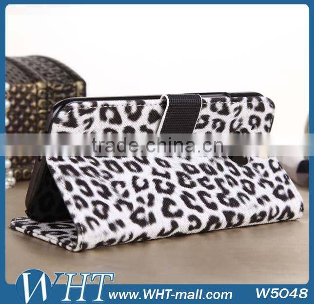 For HTC One M8 PU Leather Case, Wallet Cover Mobile Phone Case For HTC One M8