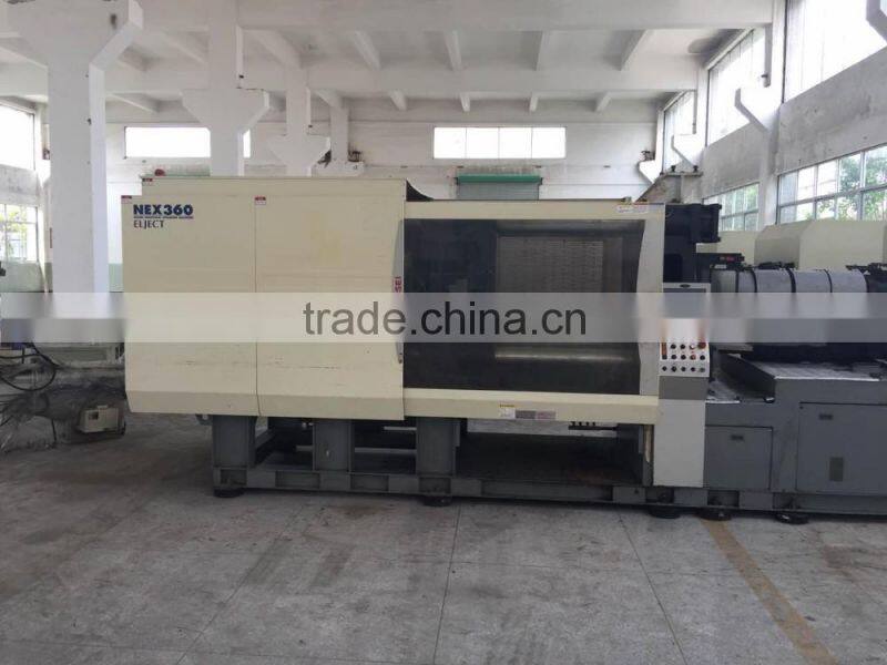 used japanese Nissei plastic injection molding machine 360T, 110T, 80T, 50T